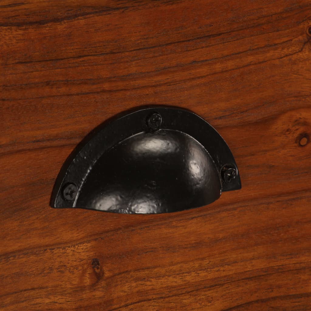 Buffet 115x35x86 cm Bois solide d'acacia - XIOS