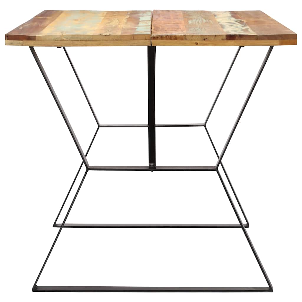 Table à manger 140x80x76 cm Bois de récupération massif - XIOS