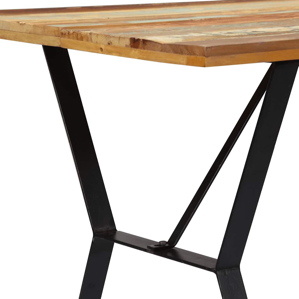 Table à manger 140x80x76 cm Bois de récupération massif - XIOS