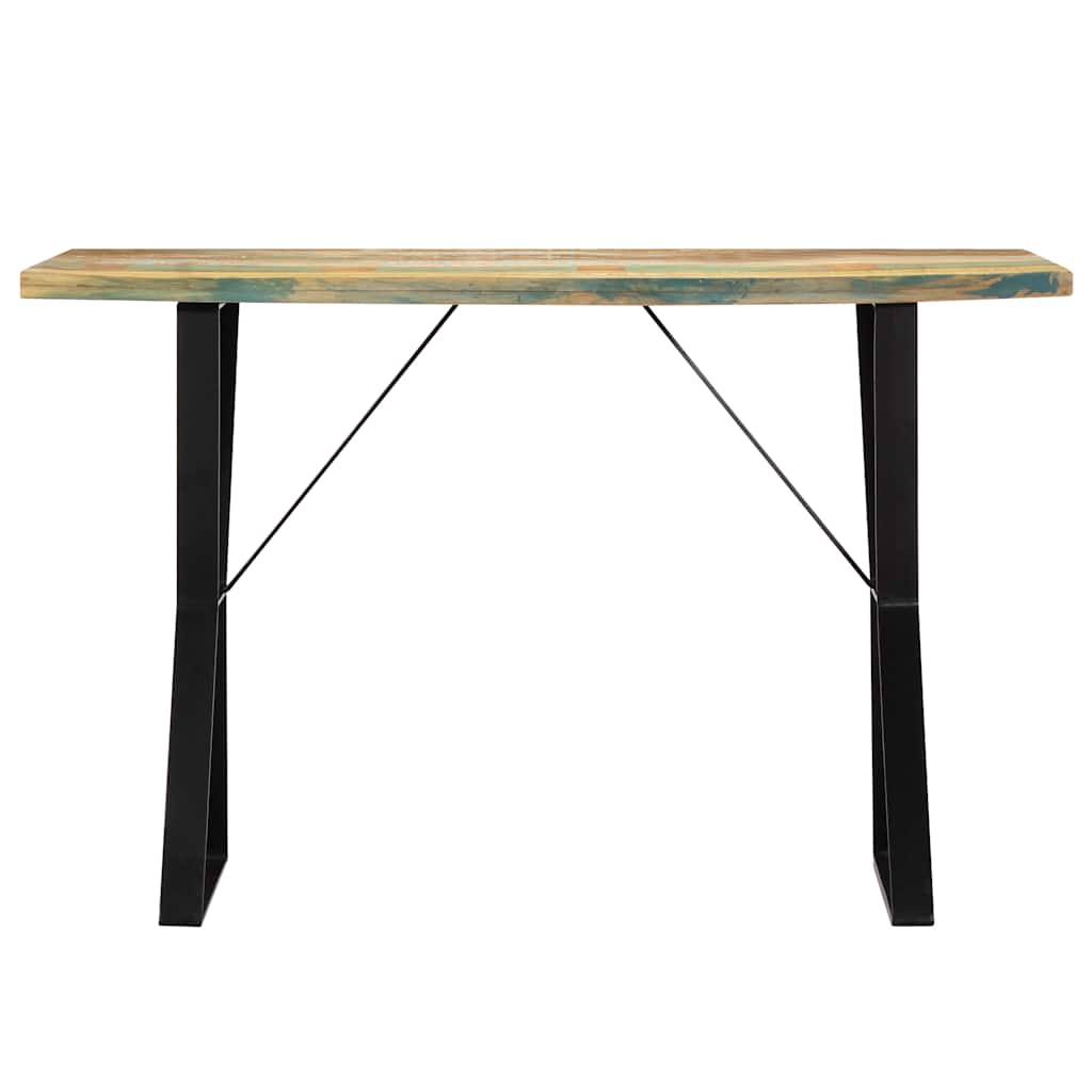 Table à manger 120x60x76 cm Bois de récupération massif - XIOS