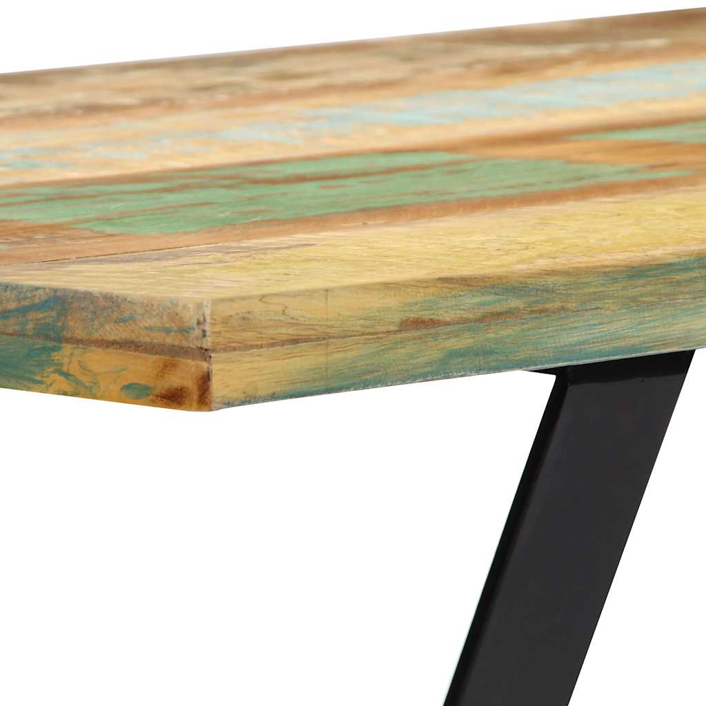 Table à manger 120x60x76 cm Bois de récupération massif - XIOS