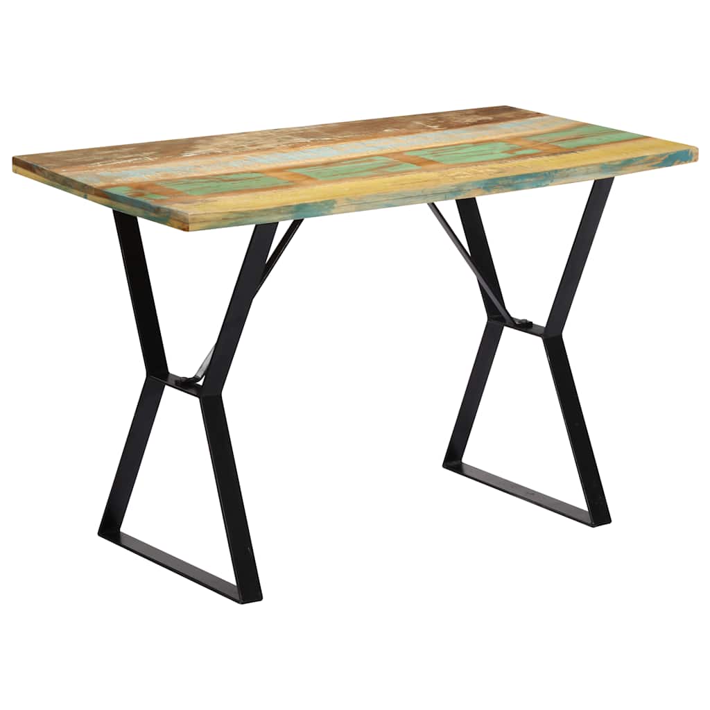 Table à manger 120x60x76 cm Bois de récupération massif - XIOS