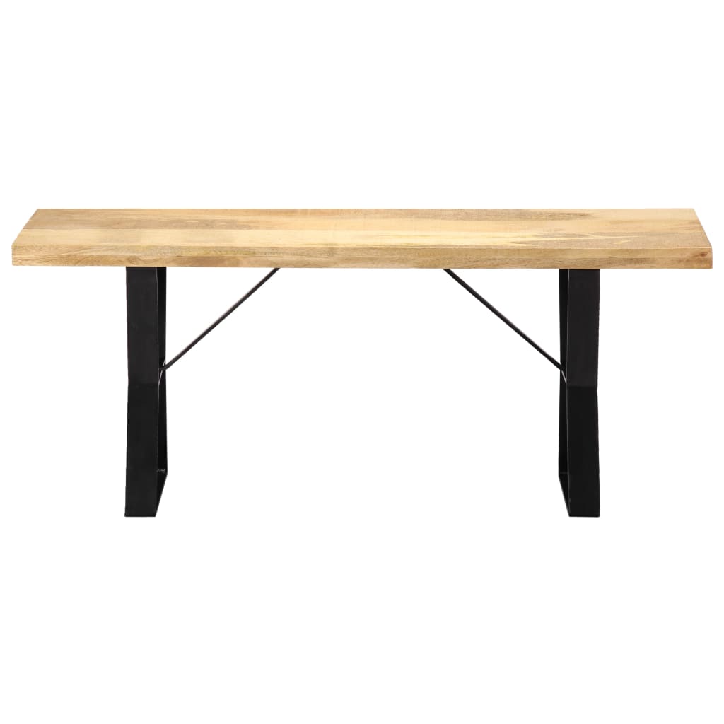 Banc 110 cm Bois de manguier massif - XIOS
