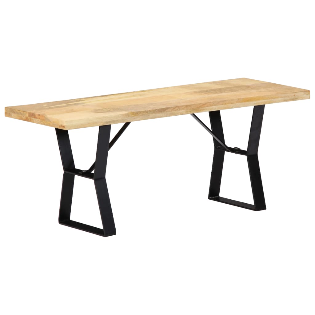Banc 110 cm Bois de manguier massif - XIOS