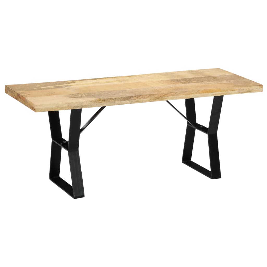 Banc 110 cm Bois de manguier massif - XIOS
