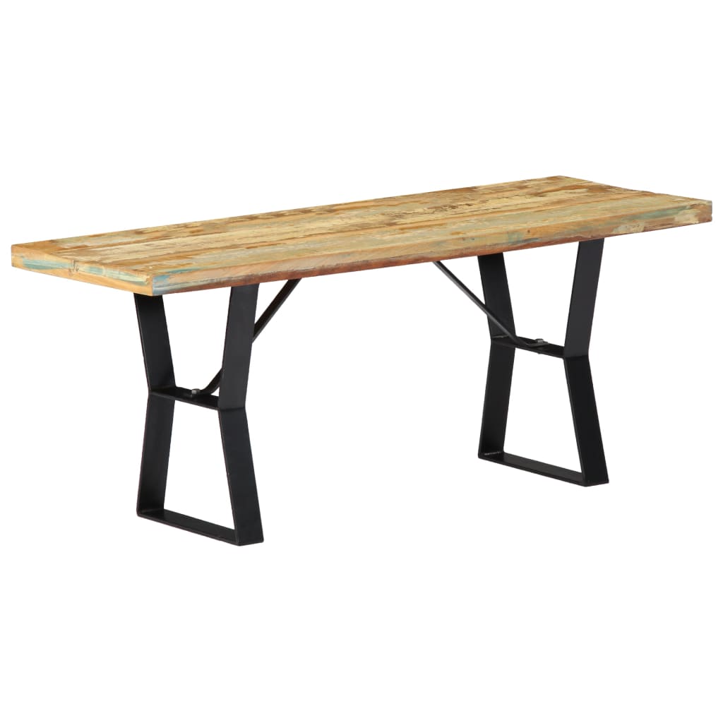 Banc 110 cm Bois de récupération massif - XIOS