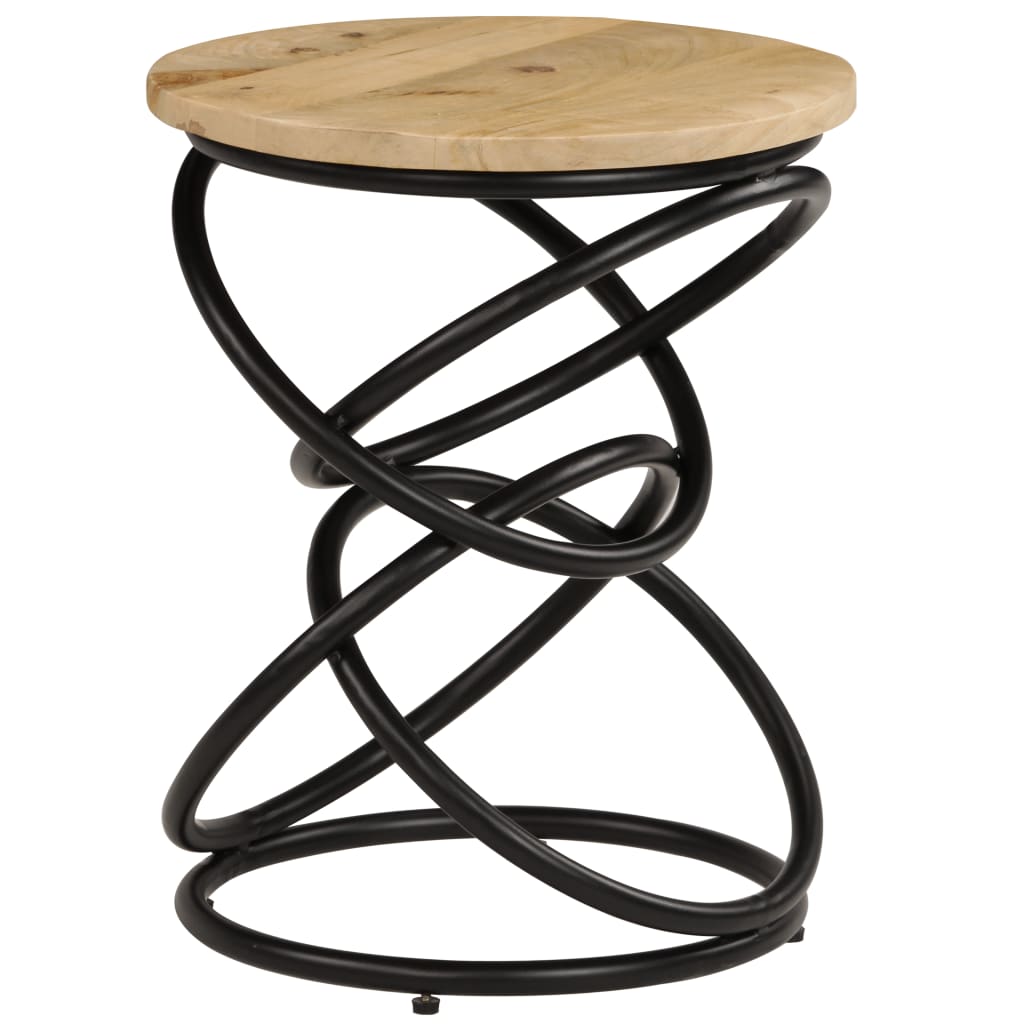 Table d'appoint Bois de manguier solide 40x50 cm - XIOS