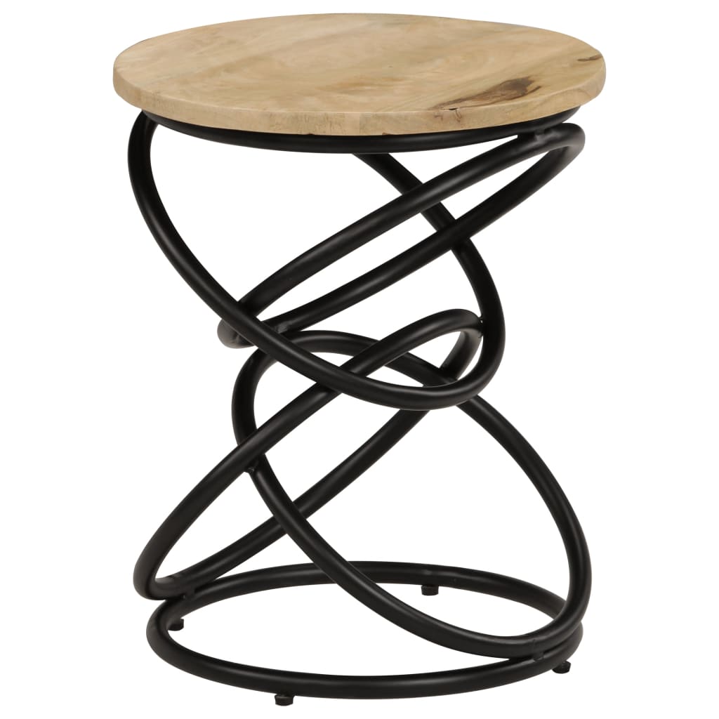 Table d'appoint Bois de manguier solide 40x50 cm - XIOS