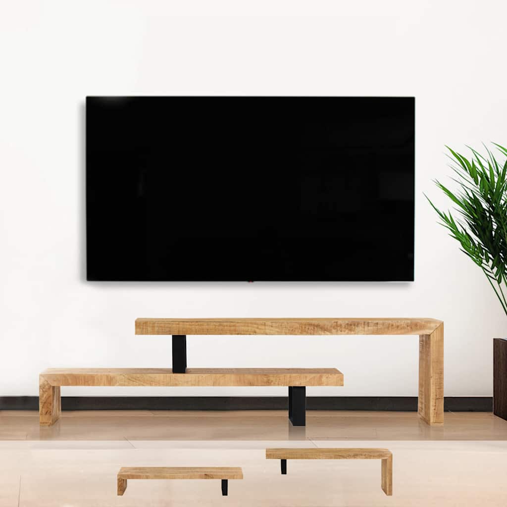 Meuble TV Bois de manguier massif - XIOS