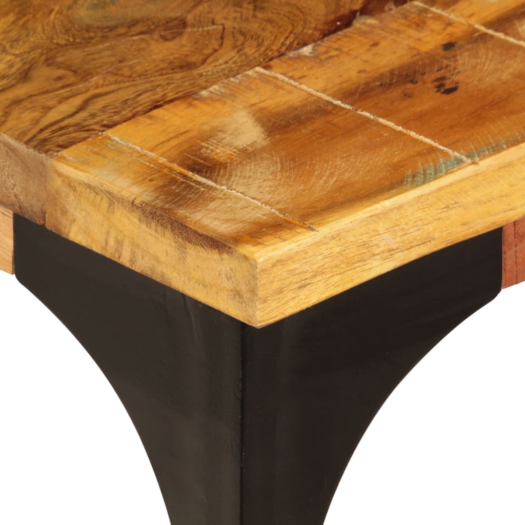 Table basse 100x60x35 cm Bois de récupération solide - XIOS