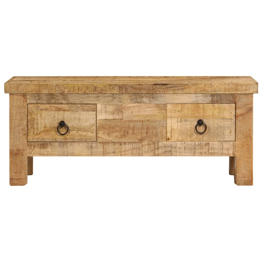 Table basse 90x45x35 cm Bois de manguier massif - XIOS