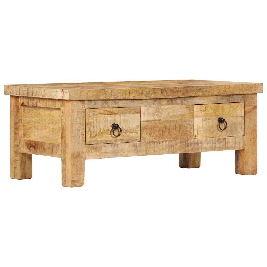 Table basse 90x45x35 cm Bois de manguier massif