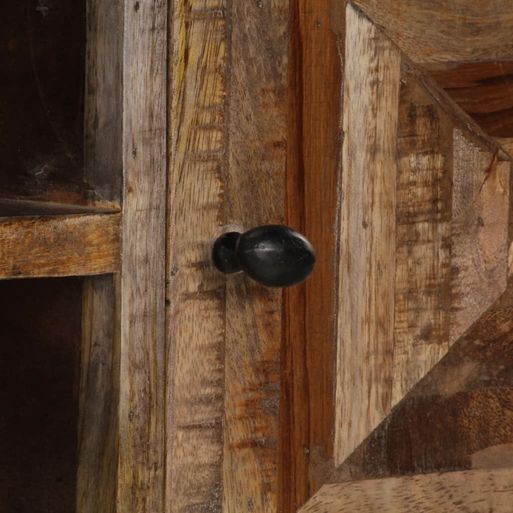 Meuble TV 118x30x40 cm Bois de manguier massif - XIOS