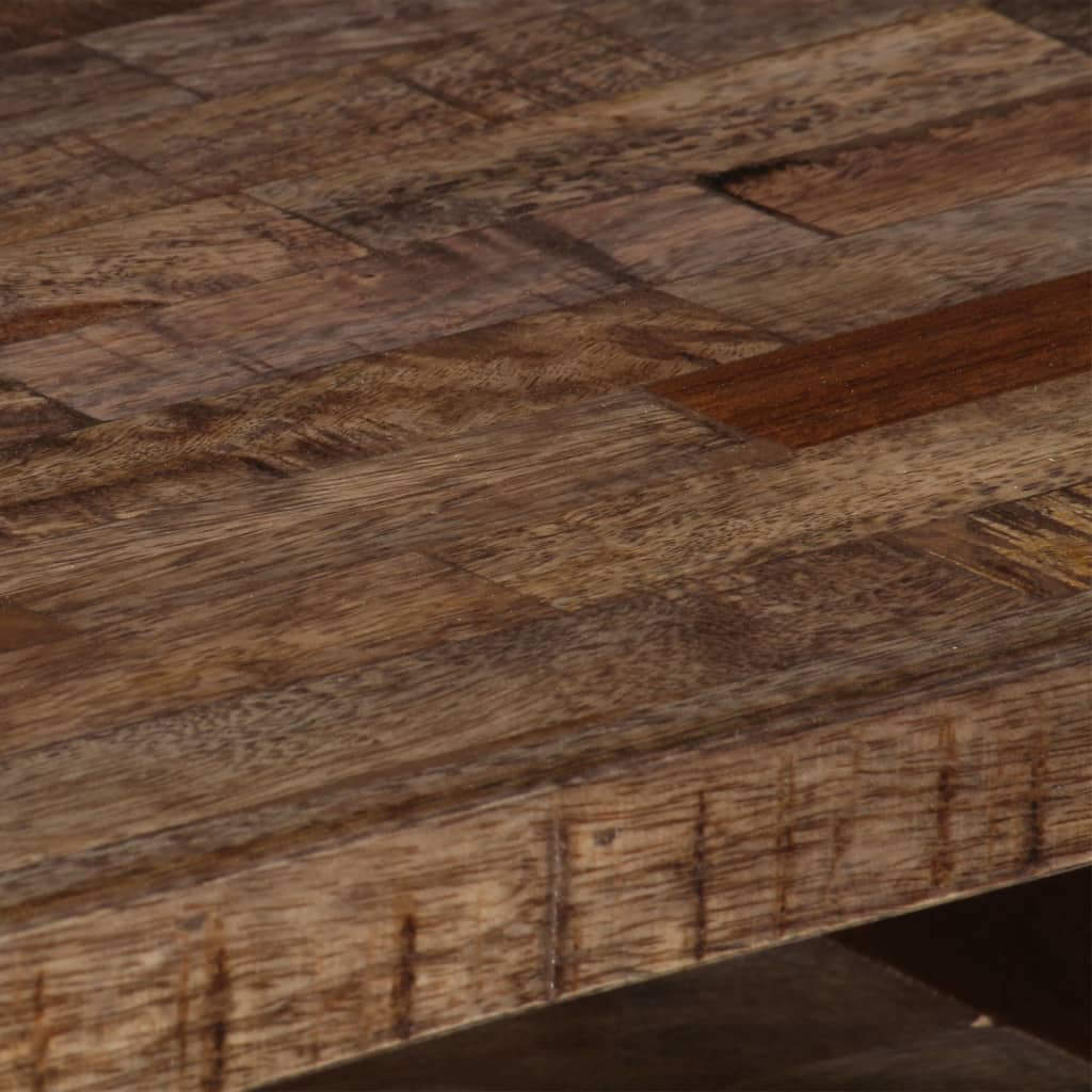 Meuble TV 118x30x40 cm Bois de manguier massif - XIOS