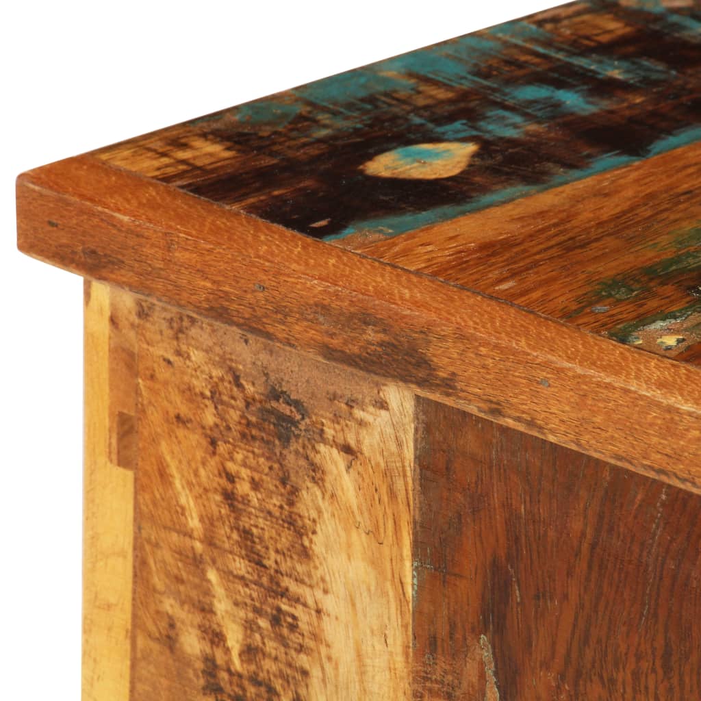 Meuble TV 80x30x40 cm Bois de récupération massif - XIOS
