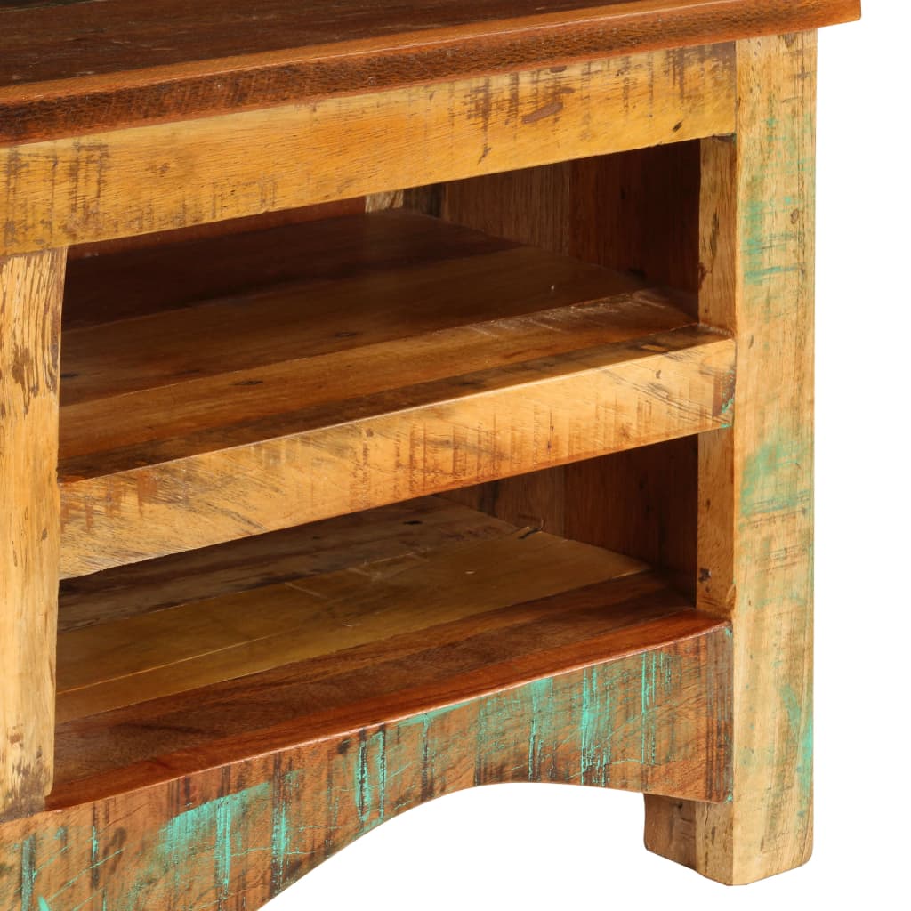 Meuble TV 80x30x40 cm Bois de récupération massif - XIOS