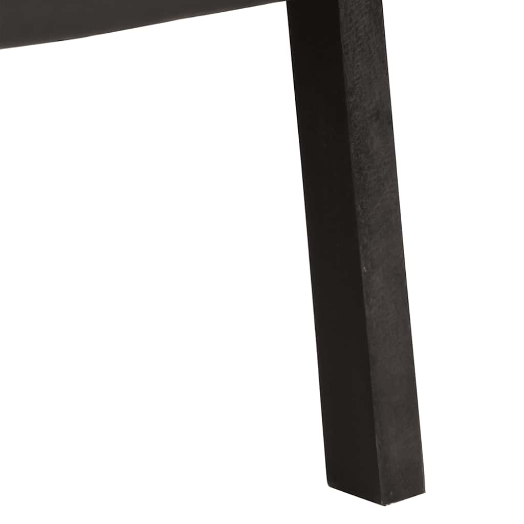 Fauteuil noir cuir véritable - XIOS