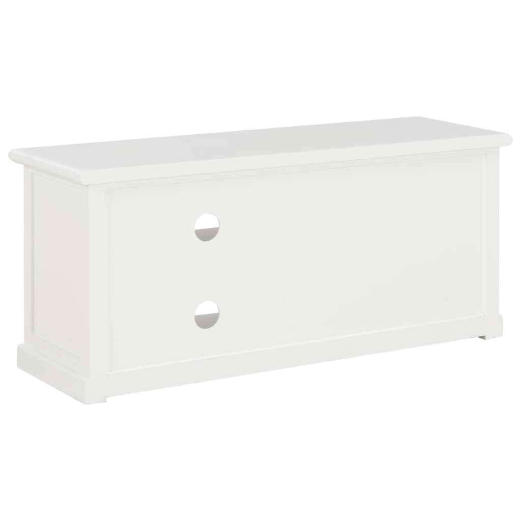 Meuble TV Blanc 90x30x40 cm Bois - XIOS
