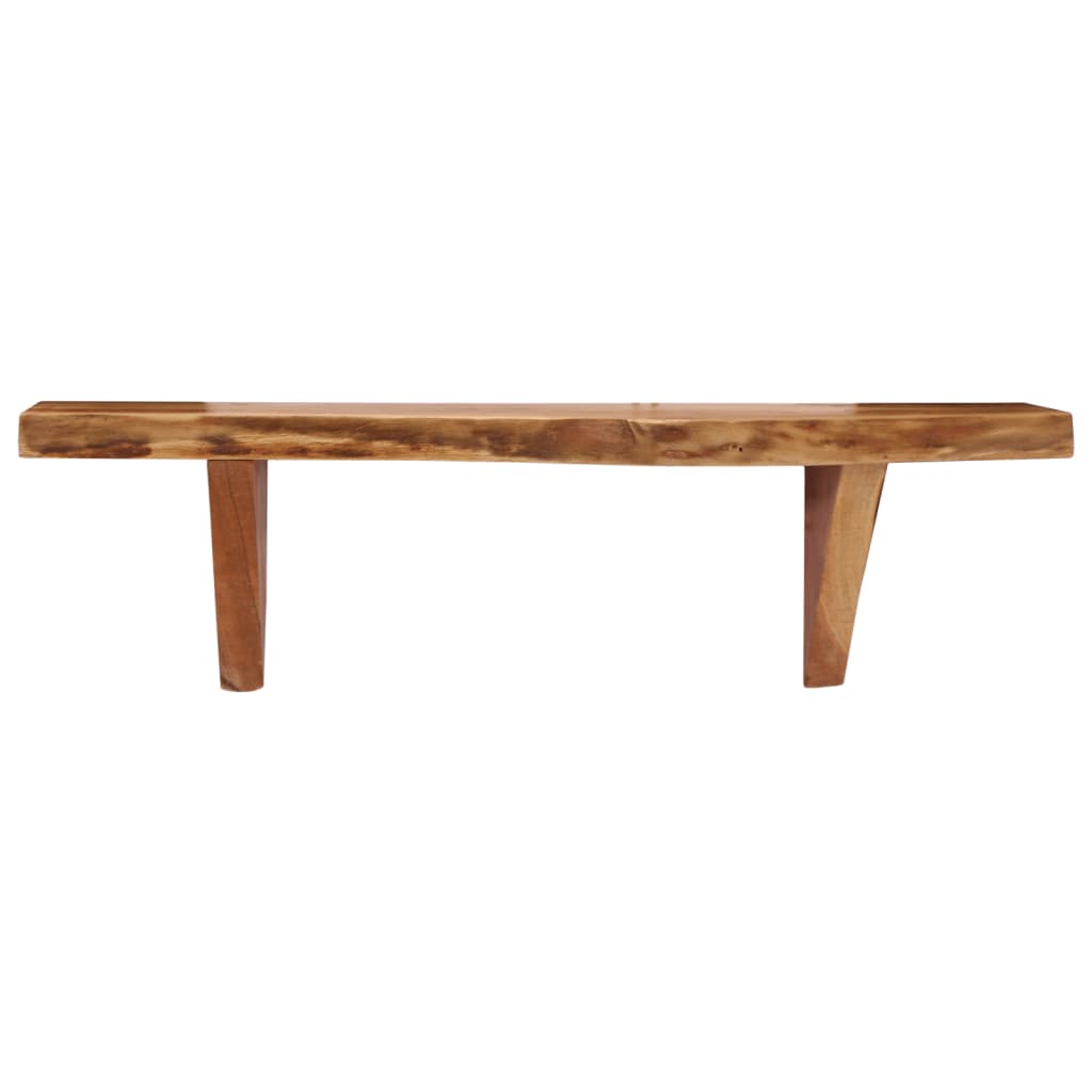 Étagères murales 2 pcs 60x20x18 cm Bois d'acacia massif - XIOS