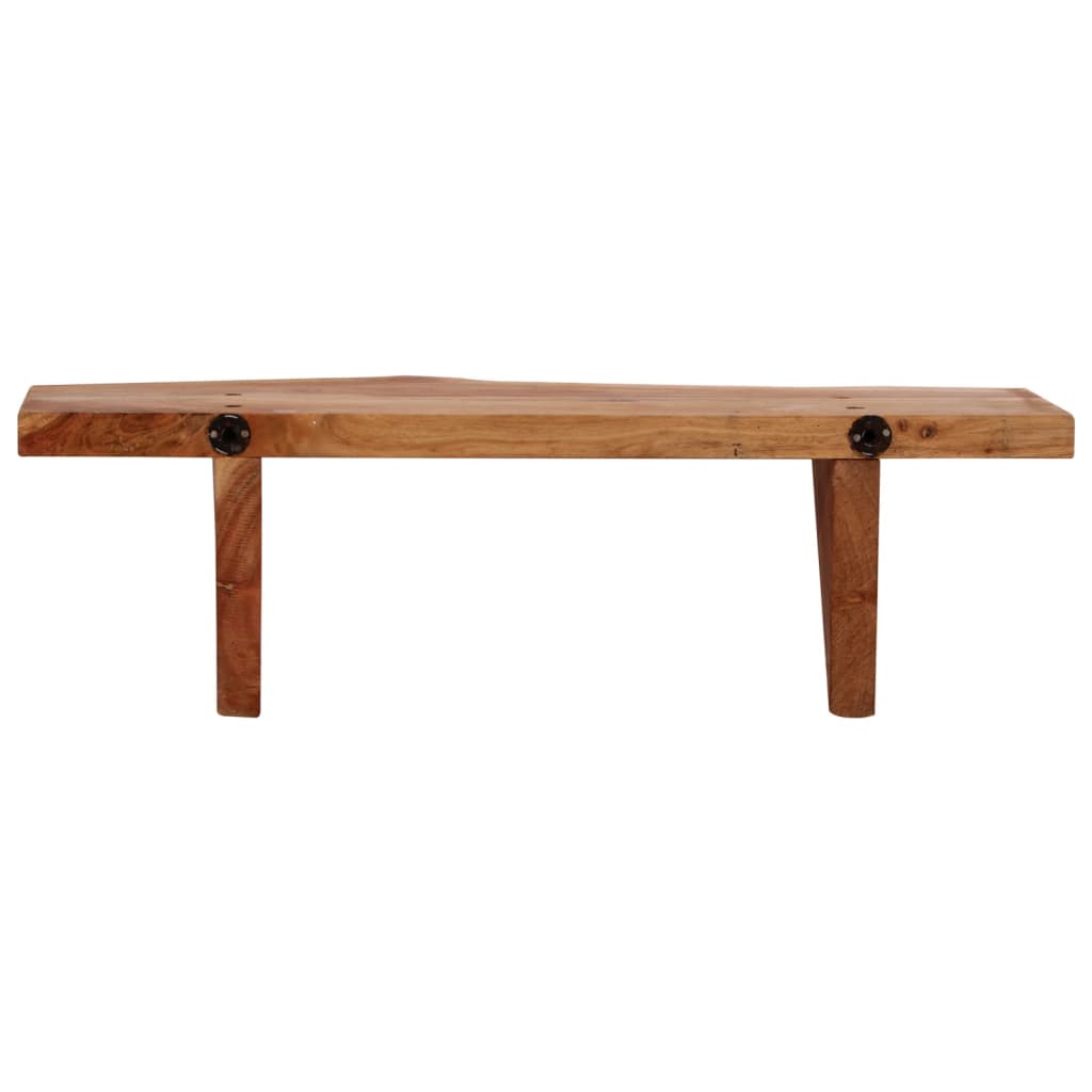 Étagères murales 2 pcs 60x20x18 cm Bois d'acacia massif - XIOS