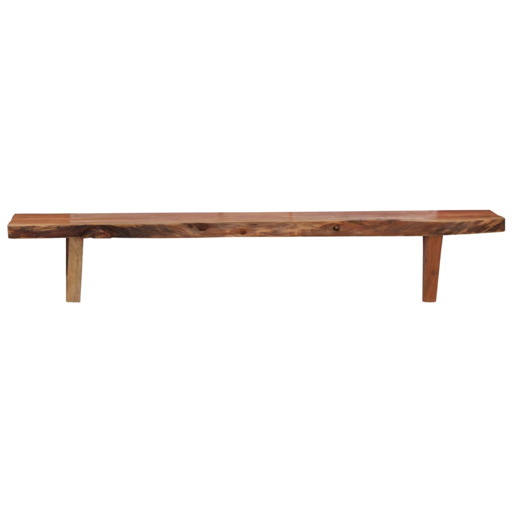 Étagères murales 2 pcs 90x20x18 cm Bois d'acacia massif - XIOS