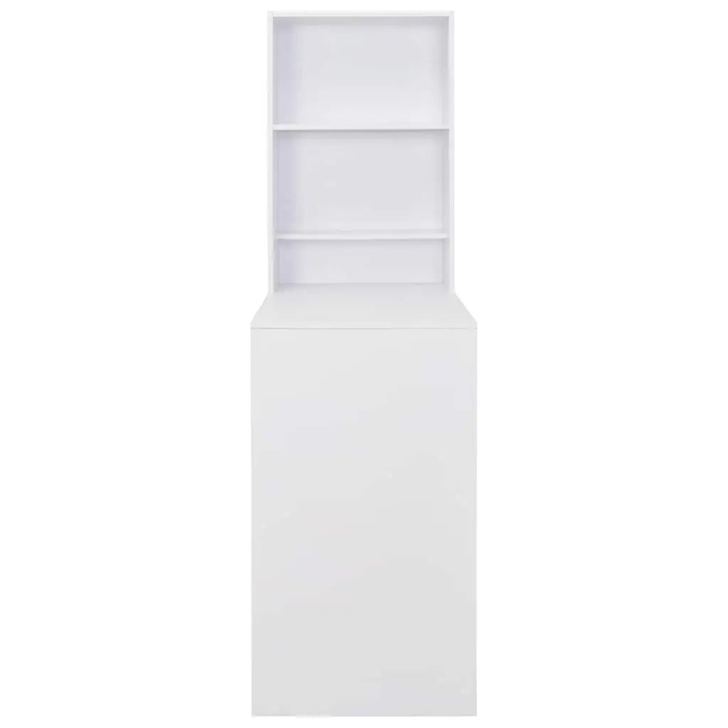 Table de bar avec armoire Blanc 115x59x200 cm - XIOS