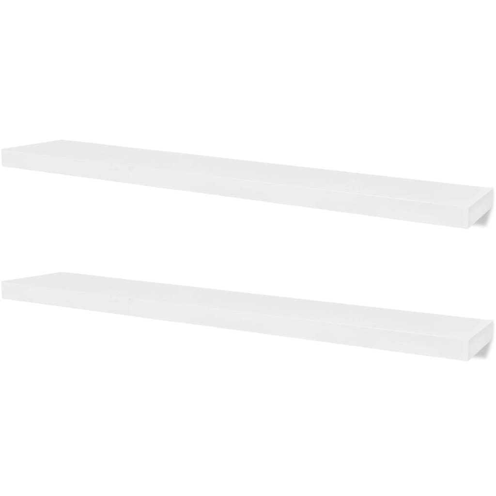 Étagères murales 4 pcs Blanc 120 cm - XIOS