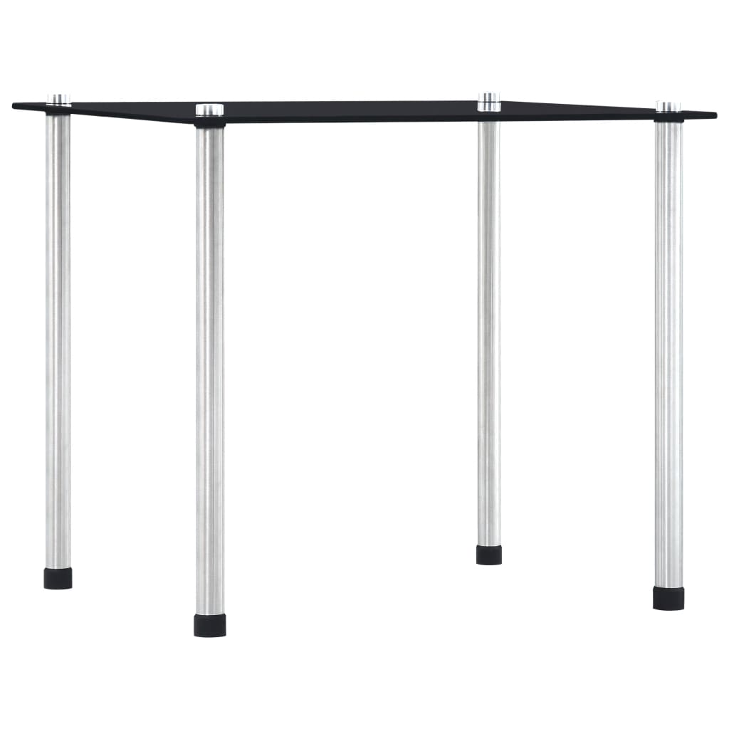 Tables gigognes 3 pcs Noir Verre trempé - XIOS