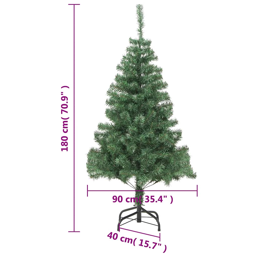 Arbre de Noël artificiel avec support 180 cm 564 branches - XIOS