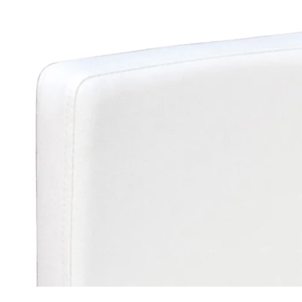 Chaises à manger lot de 2 blanc similicuir - XIOS