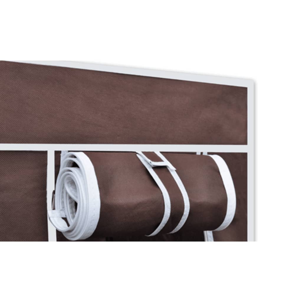 Garde-robe Tissu Marron - XIOS