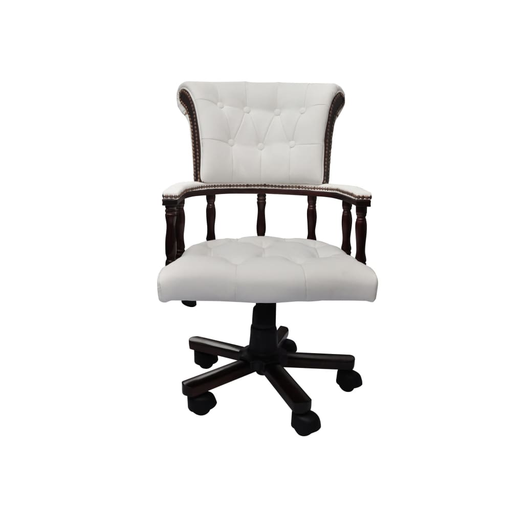 Chaise de bureau pivotante Blanc - XIOS
