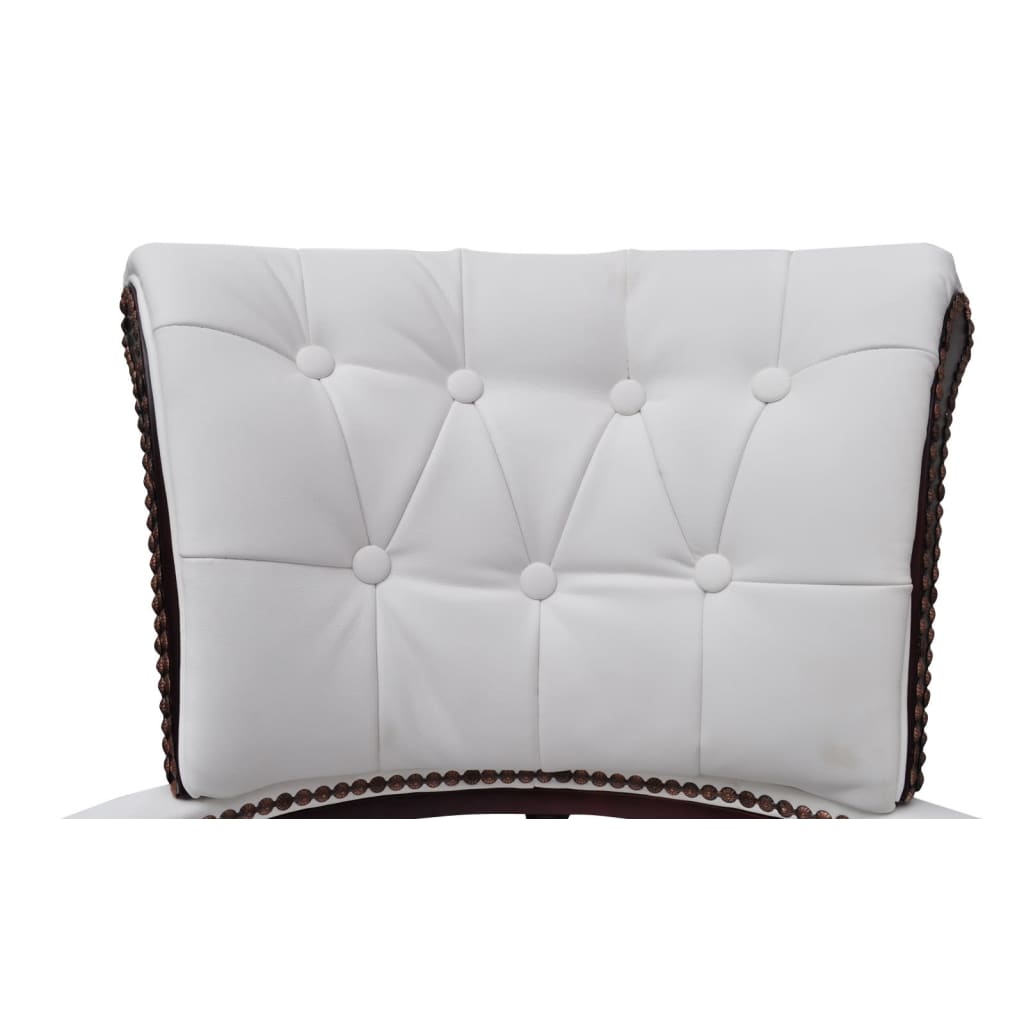 Chaise de bureau pivotante Blanc - XIOS