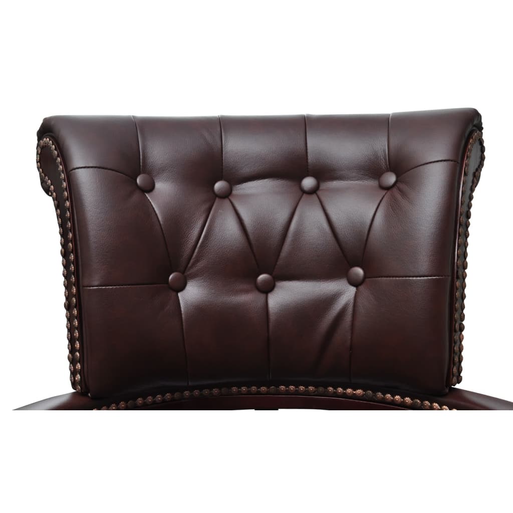 Chaise de bureau pivotante Marron - XIOS