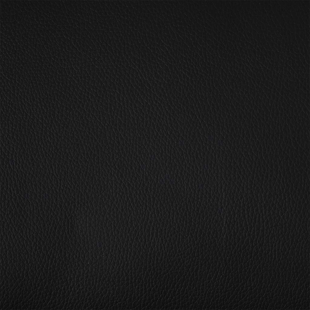 Fauteuil cube noir similicuir - XIOS