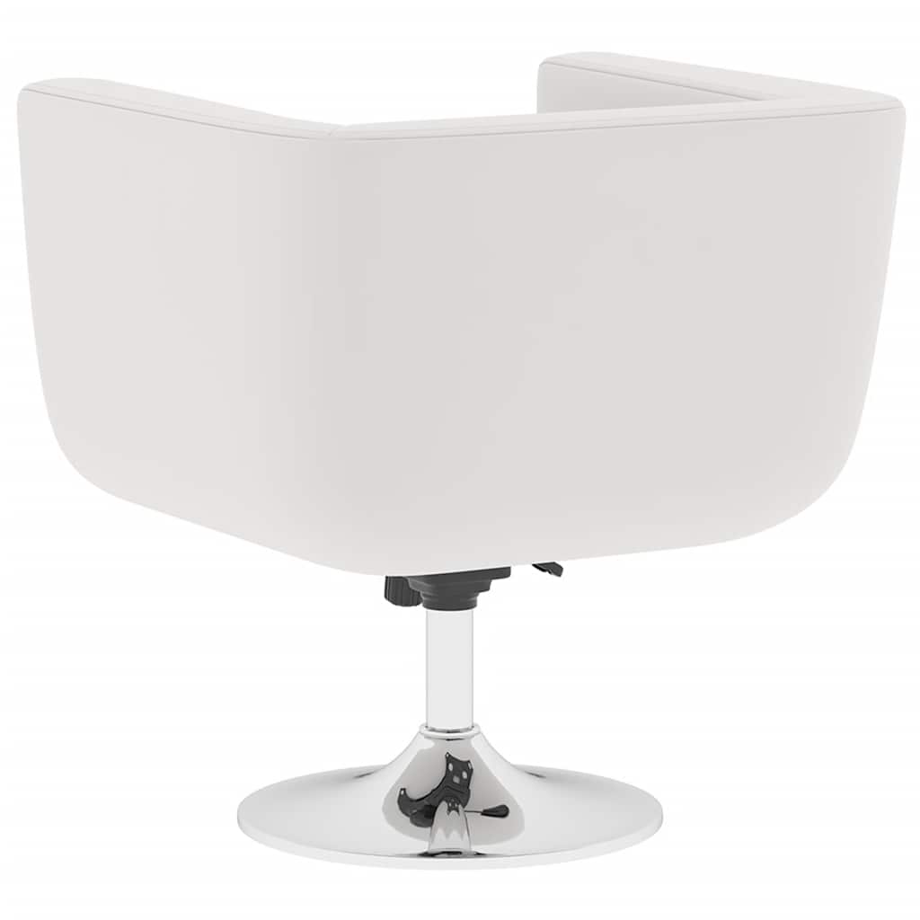 Chaises de bar lot de 2 blanc similicuir - XIOS