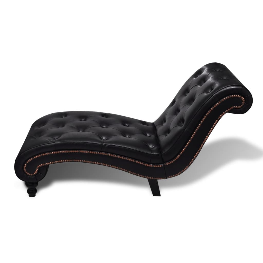 Chaise longue Marron Similicuir - XIOS