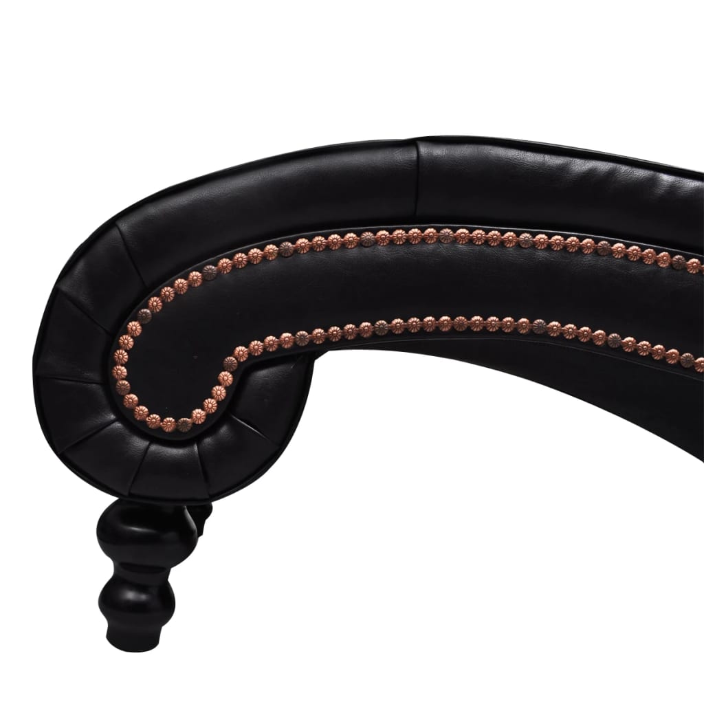 Chaise longue Marron Similicuir - XIOS