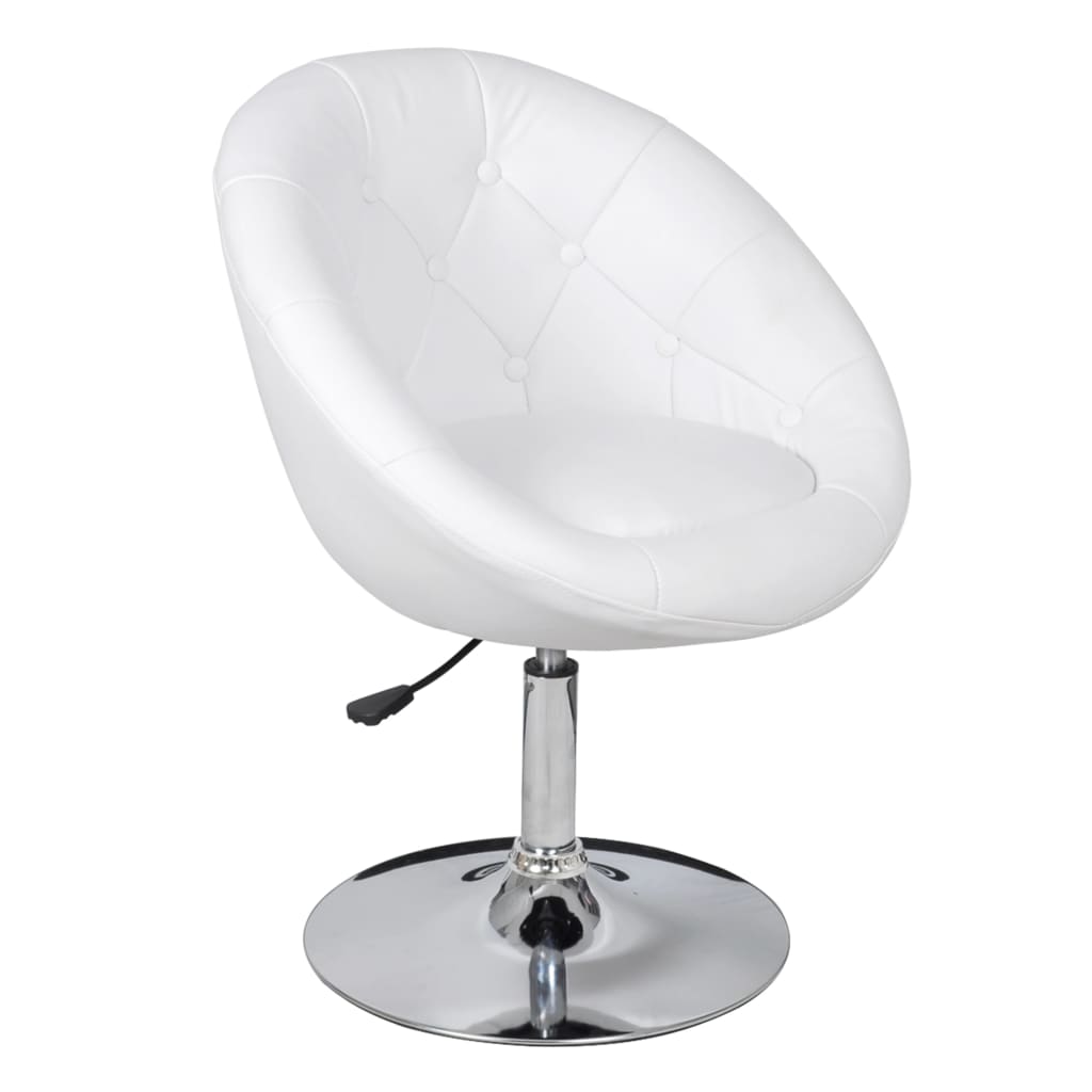 Tabouret de bar Blanc Similicuir - XIOS