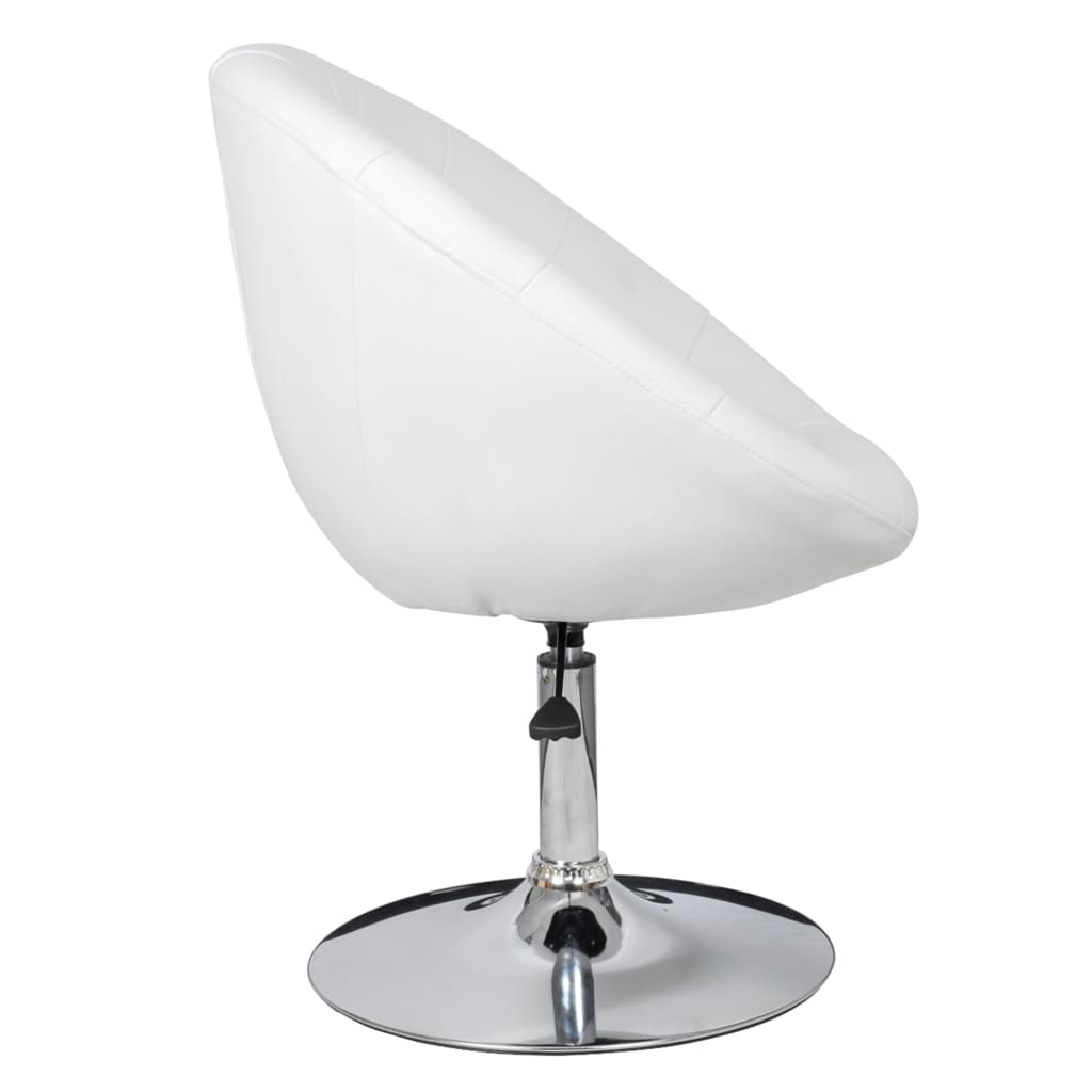 Tabouret de bar Blanc Similicuir - XIOS