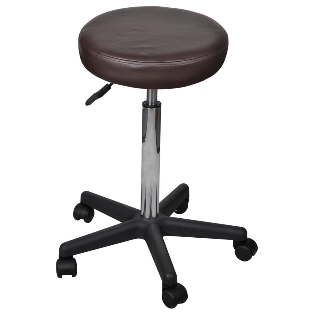 Tabouret de bureau marron - XIOS