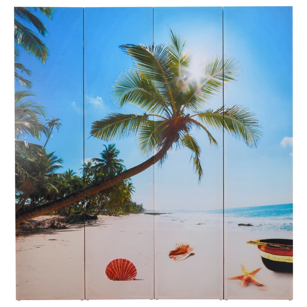 Cloison de séparation pliable 160 x 170 cm Plage - XIOS