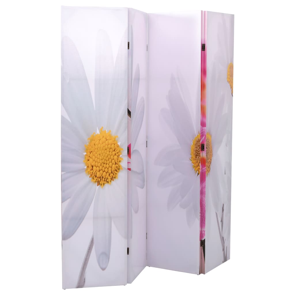 Cloison de séparation pliable 160 x 170 cm Fleur - XIOS