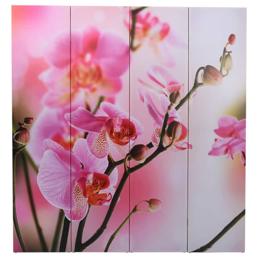 Cloison de séparation pliable 160 x 170 cm Fleur - XIOS