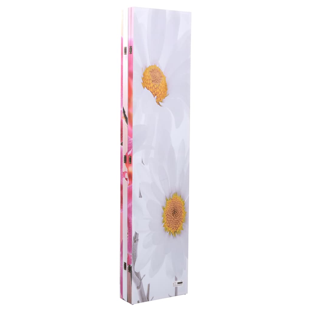 Cloison de séparation pliable 200 x 170 cm Fleur - XIOS
