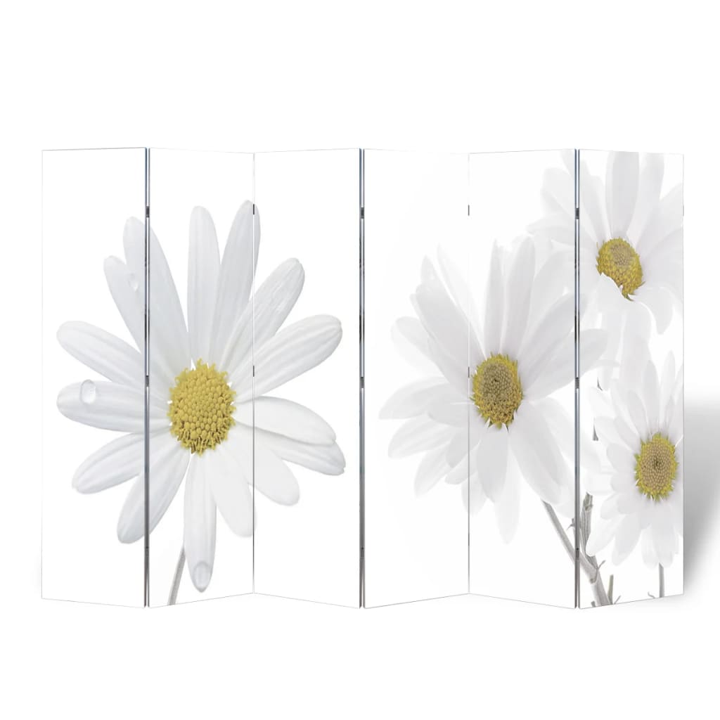 Cloison de séparation pliable 217x170 cm Fleur - XIOS