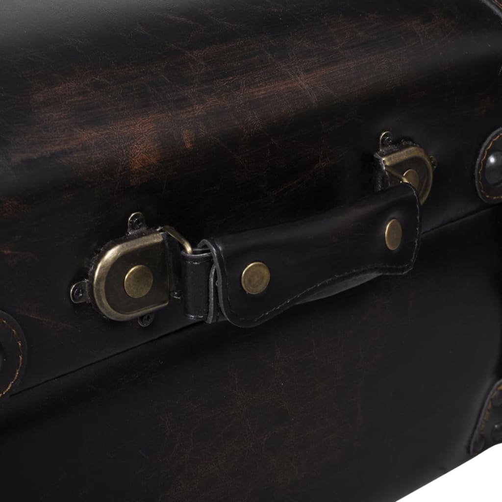 Banc long de rangement marron - XIOS