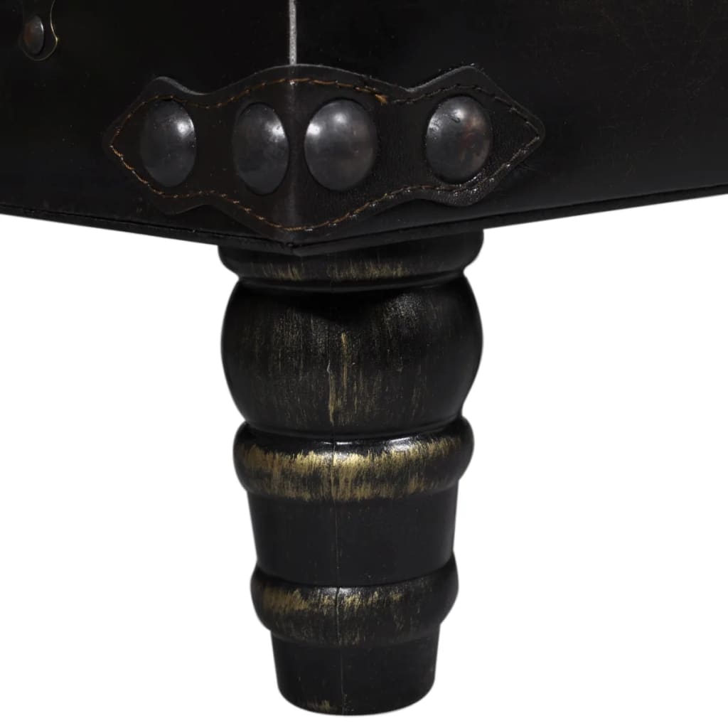 Banc long de rangement marron - XIOS