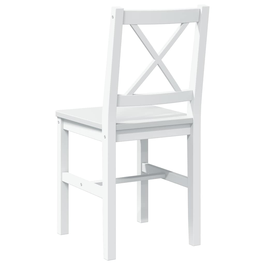 Ensemble de salle à manger 5 pcs Blanc