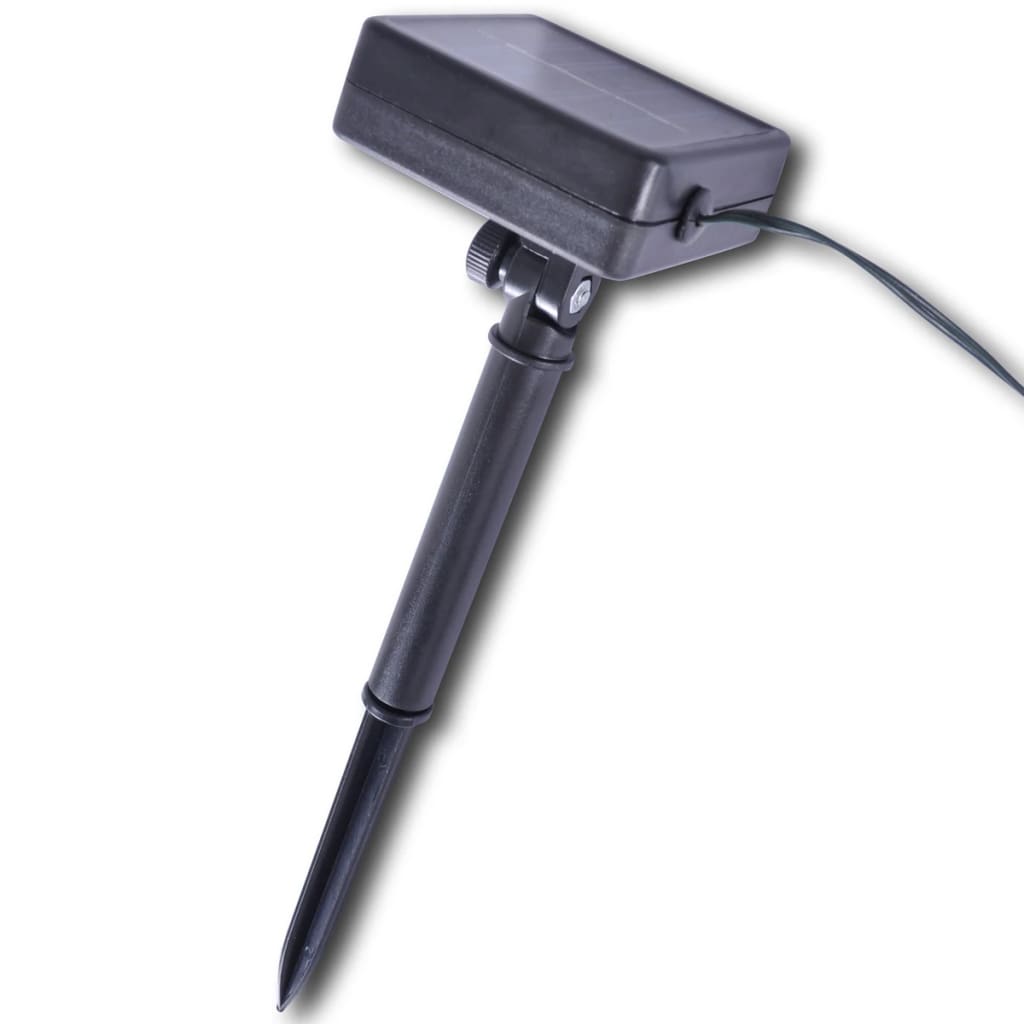 2 pièce de boule 27 cm avec guirlande lumineuse solaire 24 LED - XIOS